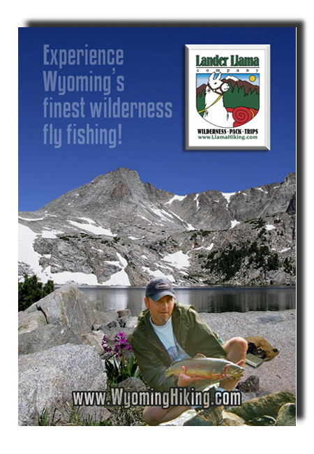 Flyfishing Wyoming Lake in the Wind River Range